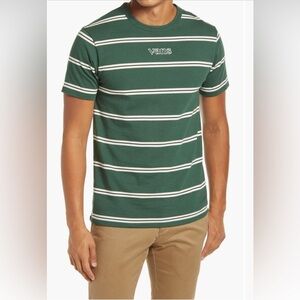 VANS Sixty Sixers Stripe Green T-Shirt